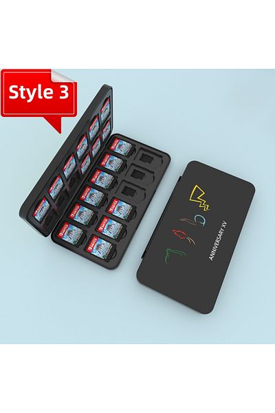 Choice Style 3 Protective Game Card Case Switch 24 Slots Storage Box Game Cartridge Case For Switch OLED Li