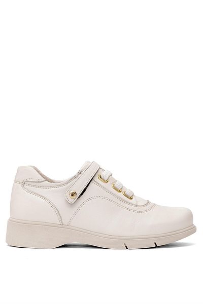 Mammamia Pantofi de damă casual din piele naturală D25YA-3620 Culoare crem