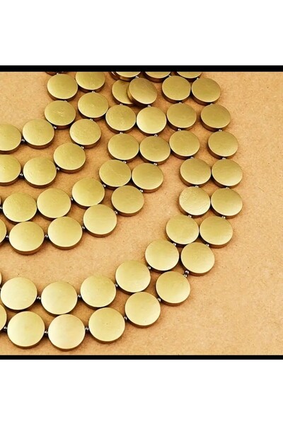 Enanice EL YAPIMI AHŞAP KOLYE