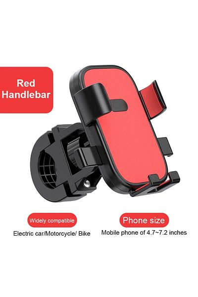 Choice N-SJZJ-0402 Anti-slip Phone Mount 360° Rotatable Adjustable Bike Phone Mount for Outdoor Cycling, Mo