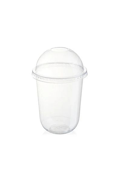 Choice 500ml 50pcs Pudding Cups Wiht Lids Plastic Boxes Ice-cream Mousse Dessert Picnic Party Packing Desse