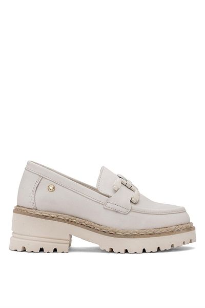 Mammamia Pantofi de damă din piele naturală D25YA-3765 Culoare crem