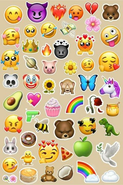 Sticksy Emoji Stickerphone Laptop Notebook Tablet Notebook Flask Sticker Sticker St331