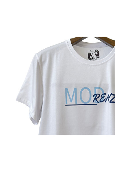 Regular Bisiklet Yaka Baskılı T-Shirt