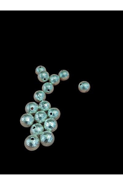 Ralp Moda 8 mm Metal Beads for Jewelry Making 20 Pcs