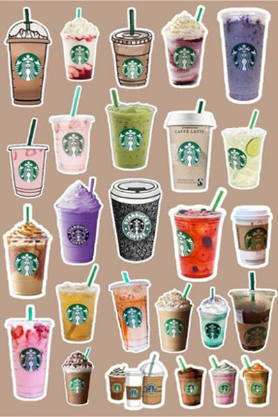 Sticksy Starbugs Cofeesticker Phone Laptop Notebook Tablet Notebook Flask Sticker Sticker St579