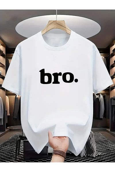 LAND MODA Νεανικά Ανδρικά Bro.Casual κοντομάνικα μπλουζάκια
