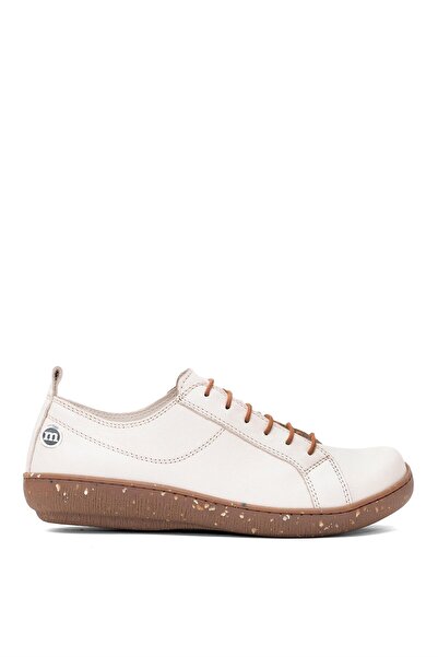 Mammamia Жіночі шкіряні повсякденні туфлі D25YA-870 Крем