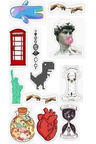 Sticksy Popular Stickerphone Laptop Notebook Tablet Laptop Flask Sticker Sticker St596