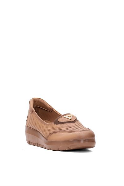 Mammamia Pantofi de damă din piele naturală D25YA-7450 Tan