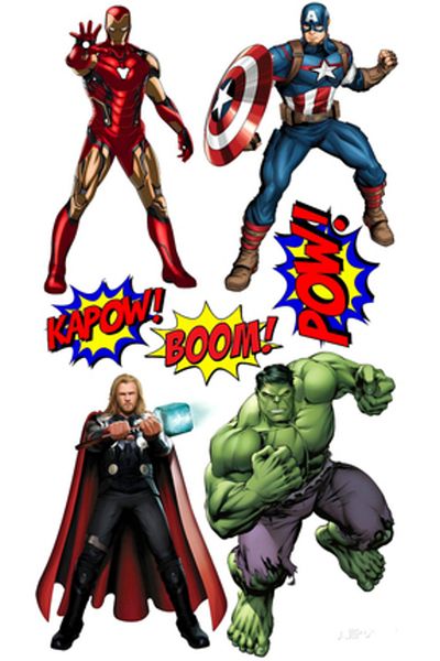 Sticksy Avengers Stickerphone Laptop Notebook Tablet Notebook Flask Sticker Sticker St481