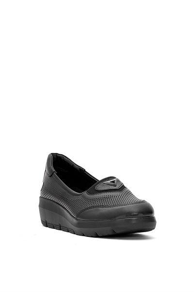 Mammamia Pantofi de damă negri casual - D25YA-7450 - Haçır Seringi