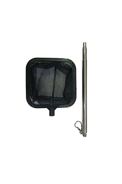 Choice Black Square A Aquariumfish Fishing Net Stainless Steel Retractable Small Shrimp Fishing Nets Fish A
