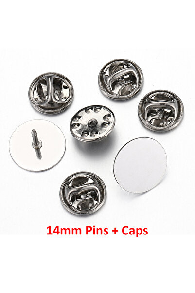 Choice مجموعة 14 مم - لون الفولاذ المقاوم للصدأ، 10 قطع، ربطات عنق على شكل فر...