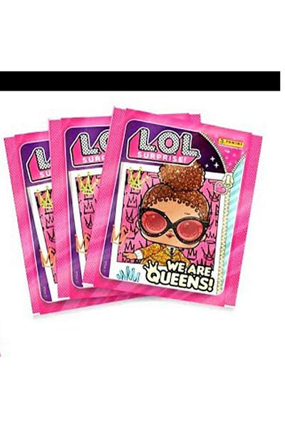 Panini L.O.L Surprise! We Are Queens Sticker Collection - Sticker Album and 25 Pack Set
