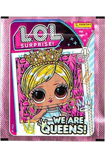 Panini L.O.L Surprise! 我们是女王！ Licensed Sticker Collection Album + 5 Pack Sticker Set