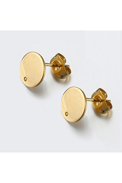 Choice 10 قطع من أقراط الأذن المستديرة المصنوعة من الفولاذ المقاوم للصدأ بالل...