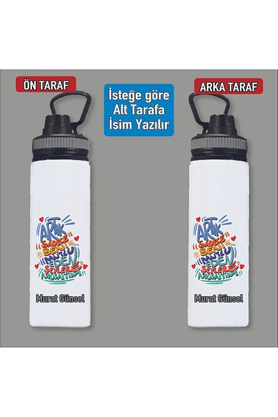 DKDZ SHOP (Criticism of the Title Vicious Water Flask) 850ml (Customized with Name)
