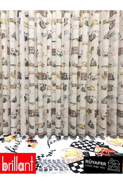 Brillant Dreamaper Monza Race Car Pattern Digital Printing Does Not Want to Fold Pile Ironing