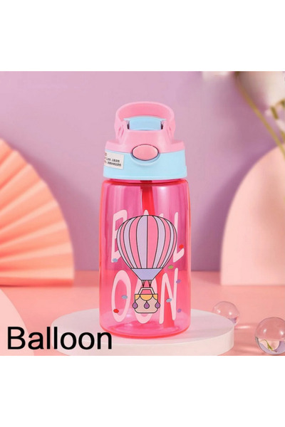 Choice كوب مياه للأطفال سعة 480 مل مع شفاطة ومقبض وزجاجة مياه محمولة للأطفال ...