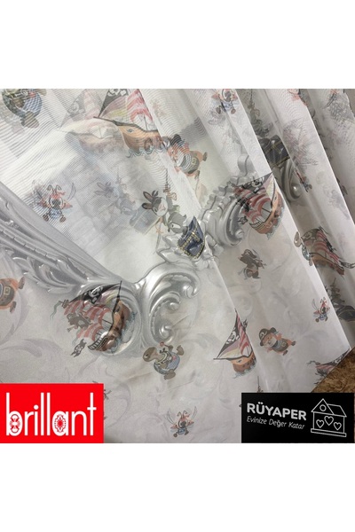 Brillant Dream Pirate Pattern Digital Printing Will Not Want to Iron Frequently
