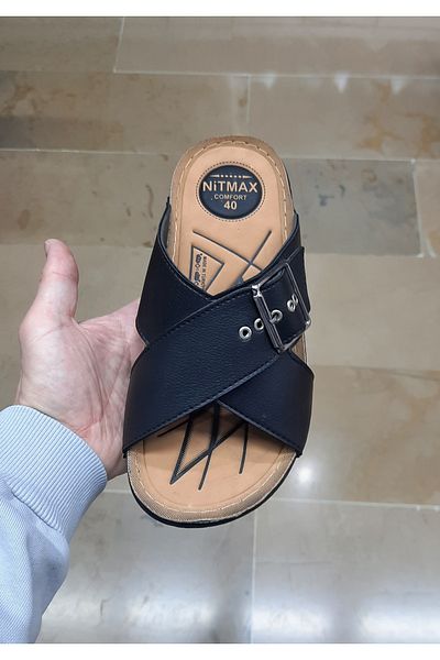 BRGL Men's Ultra Light Fuspet Soft Sole Orthopedic Slippers