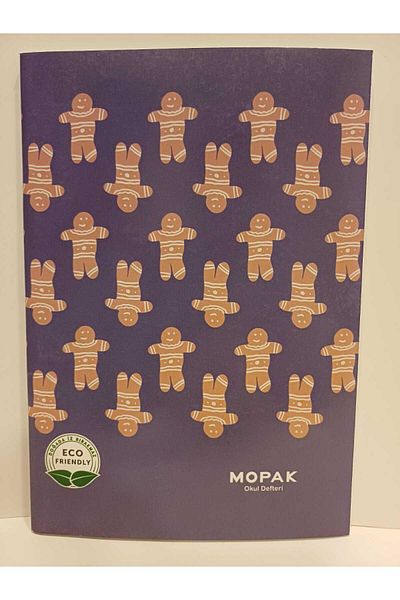 Mopak A5 Stitched 60 Sheets Checked Notebook