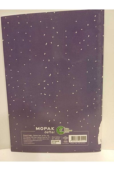 Mopak A5 Stitched 60 Sheets Checked Notebook