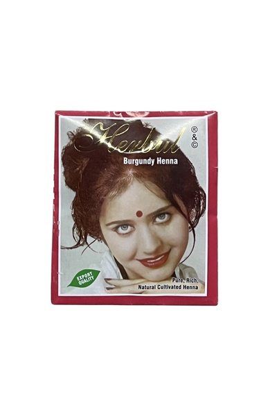 Herbul Bordo Kızıl Hint Kınası Herbul 10gr 1adet Burgundy Henna