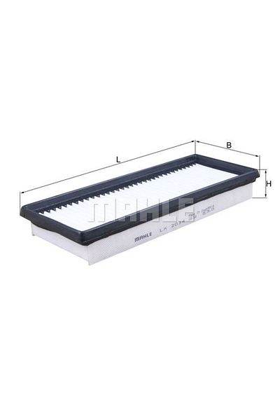 MAHLE SMART FORTWO Convertible - Air Filter, Model 451 07> FORTWO Coupe