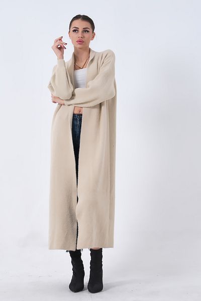 Feminist Long Knitwear Cardigan 46892476
