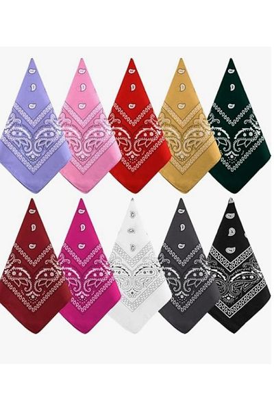 BERG ATELIER Σετ μπαντάνα με μοτίβο Paisley, Ethnic μοτίβο