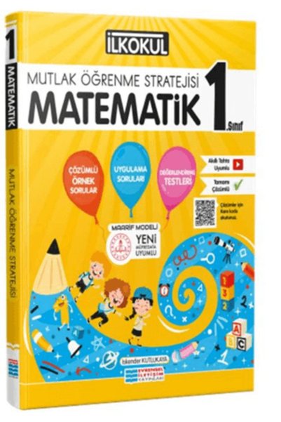 Evrensel İletişim Yayınları 1. Sınıf Matematik Mutlak Öğrenme Stratejisi Kitabı