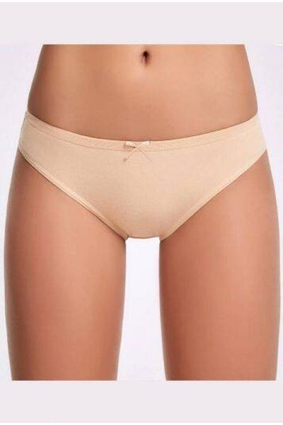 İLKE İÇ GİYİM Γυναικείο σλιπ μπικίνι Bowknot Skin 10 τεμαχίων