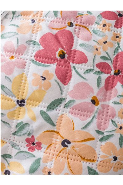 LC Waikiki Lcw Home Mixed Floral Pattern Single Bedspread