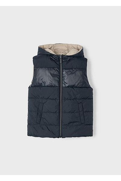 MAYORAL Boy's Puffer Vest Reversible