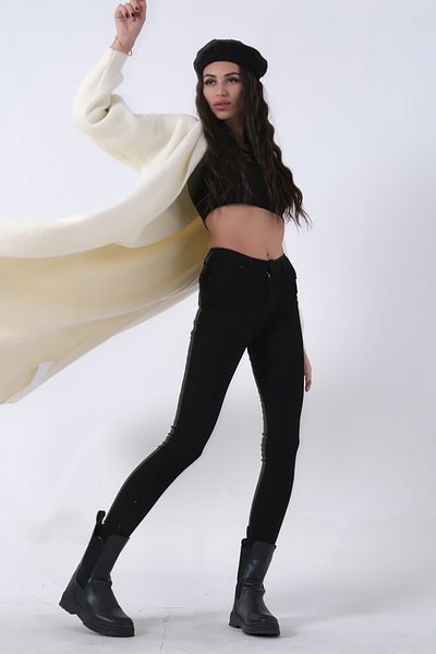 Feminist Long Knitwear Cardigan, Cream Label Number 46892476