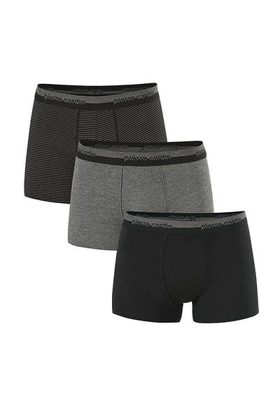 Pierre Cardin Ανδρικό 3 τεμάχιο Boxer Ριγέ/μασίφ