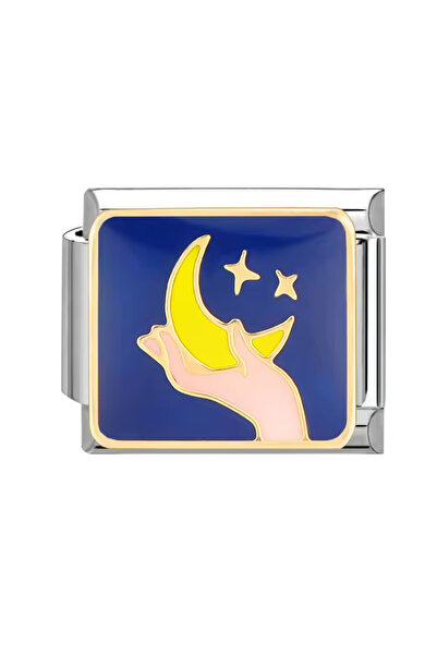 Bluw Jewelry سحر إيطالي بنمط ليلي G7