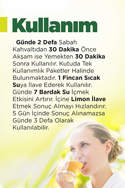 Detoxum Detoks Form Çayı Özel Karışımlı Kinoa Bitki Çayı ( 30 Günlük Kullanım )