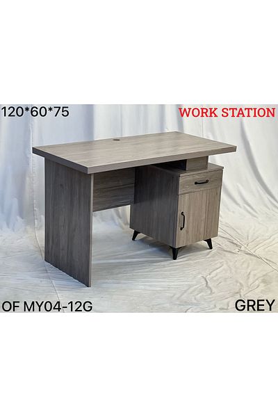TrentonGCC Modern Workstation Desk with Storage – Compact & Functional