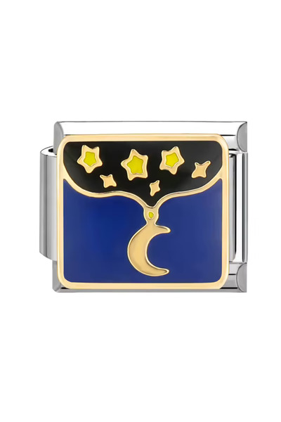 Bluw Jewelry سحر إيطالي بنمط ليلي G9