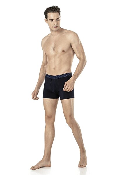 Pierre Cardin Erkek Pamuklu Saks-Lacivert-Gri 3 lü Boxer