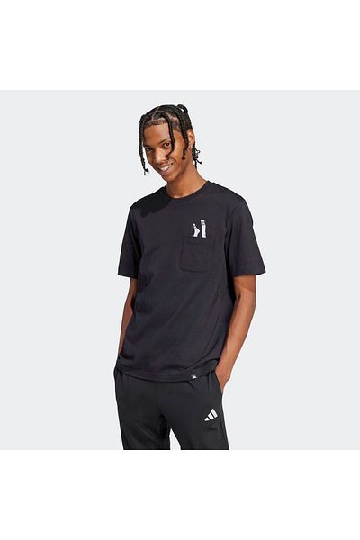 adidas Tricou ADIDAS pentru barbati M L SLIDE PKT T - JC5283