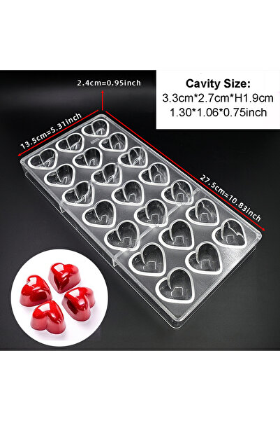 Choice 2089-SWT0405 Chocolate Mold Polycarbonate Sphere Diamond Chocolate Bon...