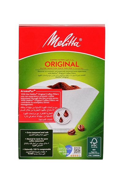 melitta Pack of 3 Melitta 40-Piece Original Coffee Filter 1X2 (120 Filter)