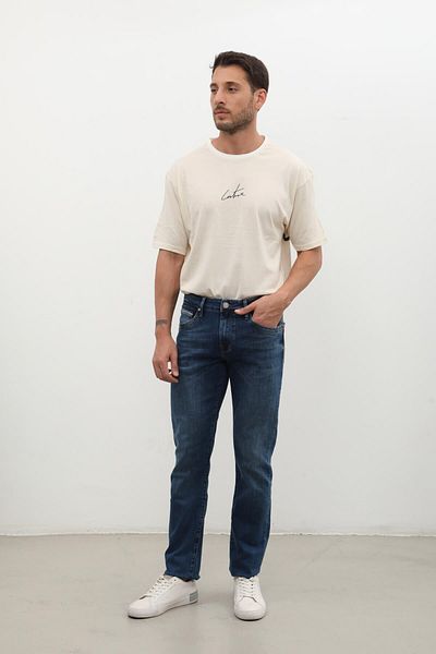 BANNY JEANS Мъжки обикновени дънки Тъмносини