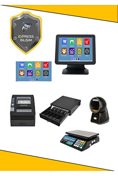 EXPRESS BİLİŞİM TOYAPOS BARKOD SİSTEMİ MARKET YAZILIMI SET 2