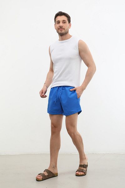 MARKAPIA Men's Pocketed Mesh Thin Sea Shorts