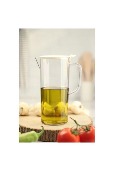 Depa Acrylic Scale Transparent 1 Lt Oil & Oil Pot & Measuring Container (Not Glass)
